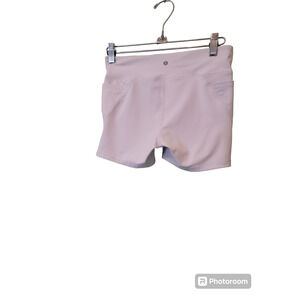 Layers Shorts Summer Activewear White Side Pockets Sz Large Girls Spandex